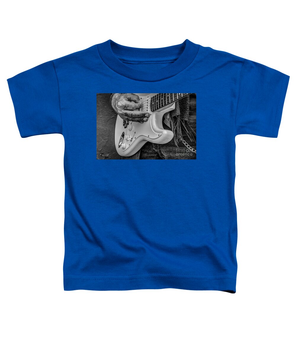 Fretting Toddler T-Shirt featuring the photograph Fretting Hands 3 B W by George Kenhan