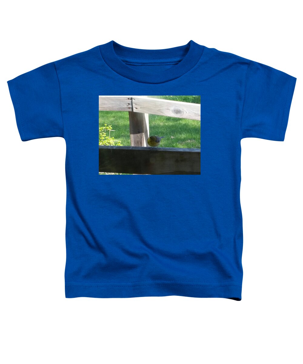 Northern Michigan Toddler T-Shirt featuring the photograph Hello by Wendy Shoults