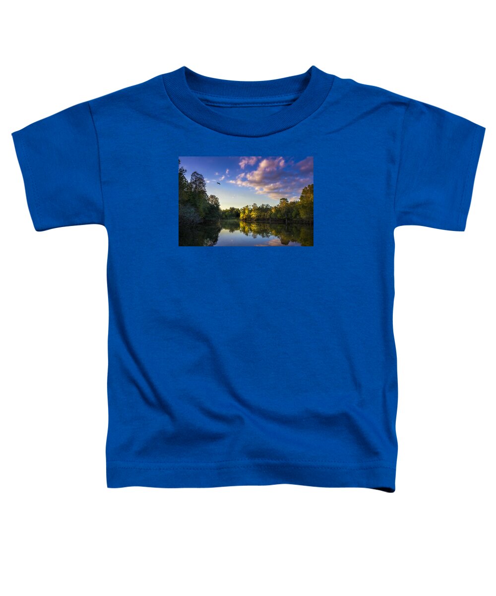 Clouds Toddler T-Shirt featuring the photograph Hidden Light by Marvin Spates