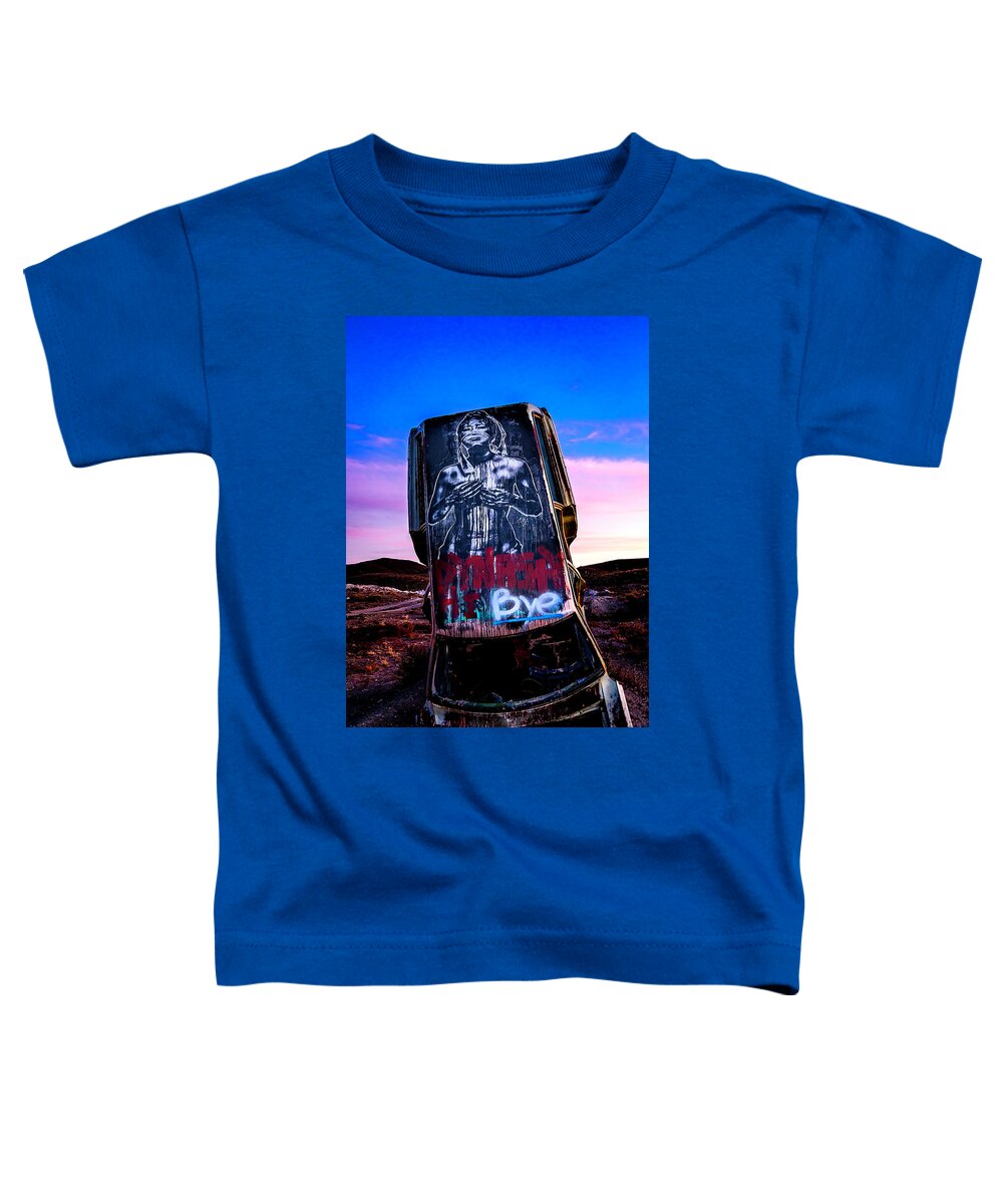 2017 Toddler T-Shirt featuring the photograph International Car Forest of the Last Church 4 by James Sage