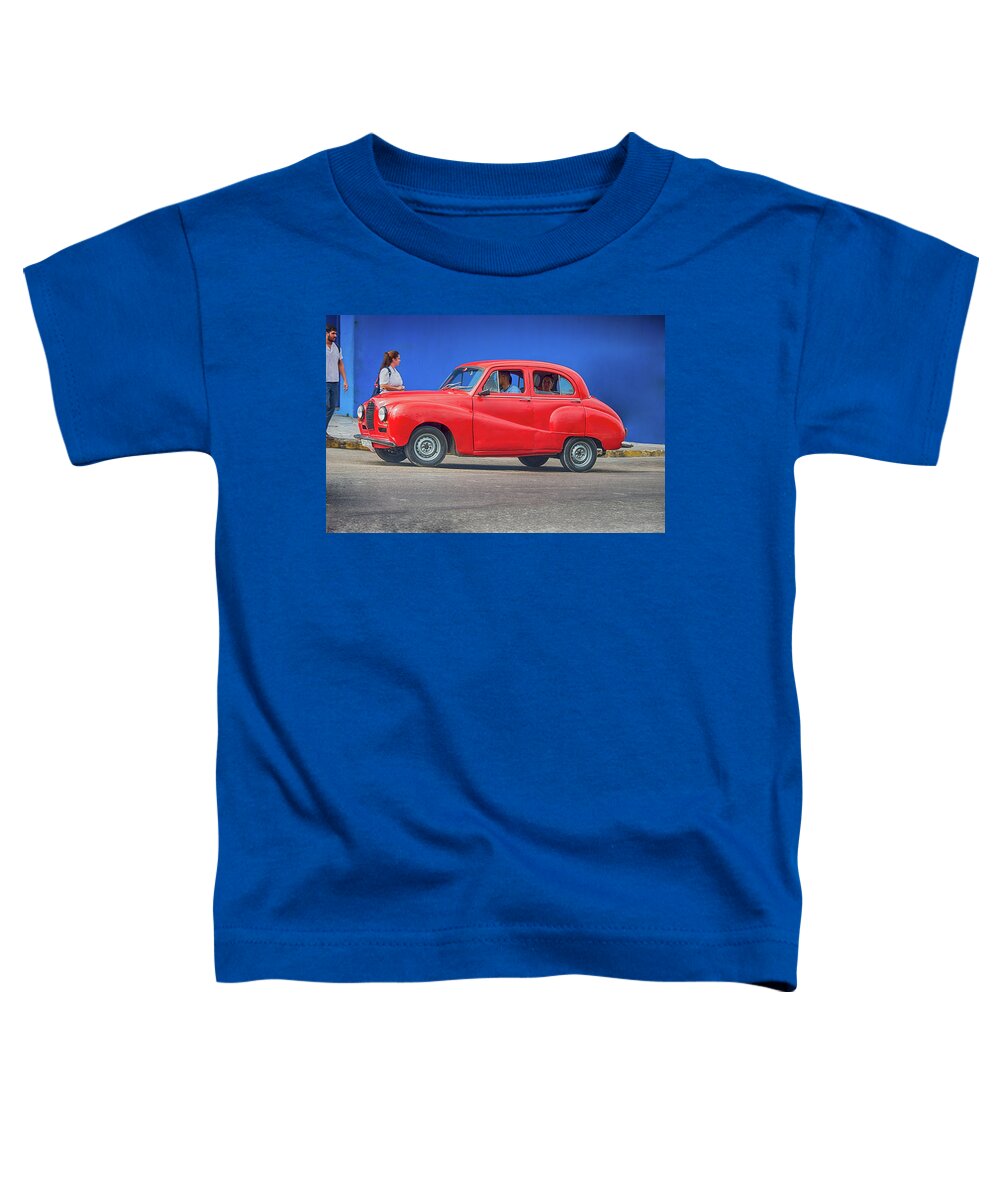 A40 Toddler T-Shirt featuring the photograph It Speaks Cuba to Me by Bert Peake