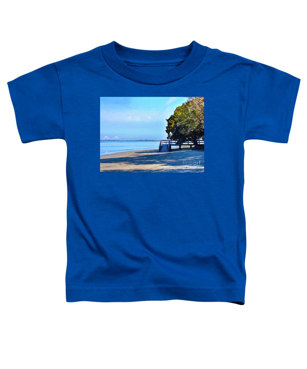 Nature Toddler T-Shirt featuring the digital art Jekyll Serenity by DB Hayes