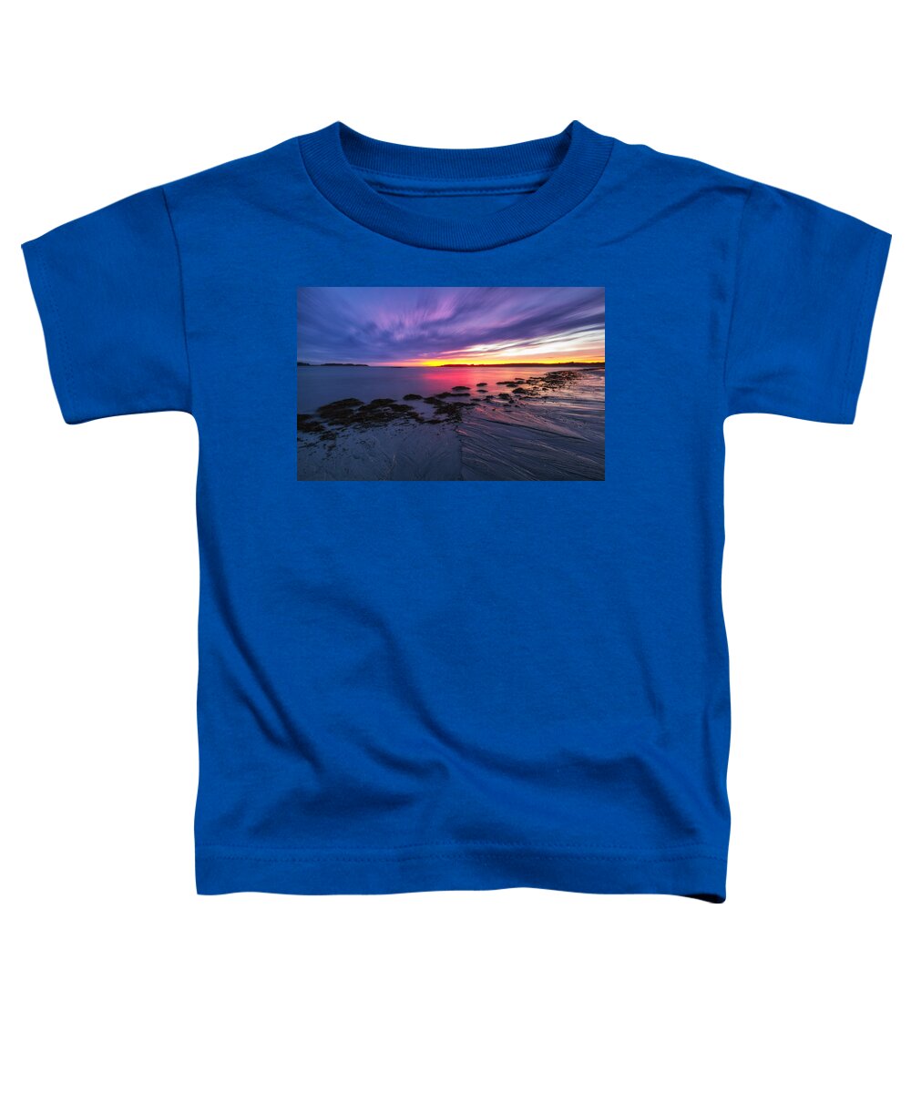Cape Elizabeth Toddler T-Shirt featuring the photograph Kettle Cove by Robert Clifford