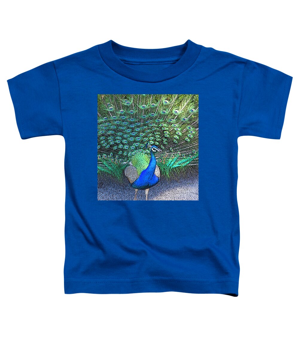Bird Toddler T-Shirt featuring the photograph Lovely to Look At by Joyce Creswell