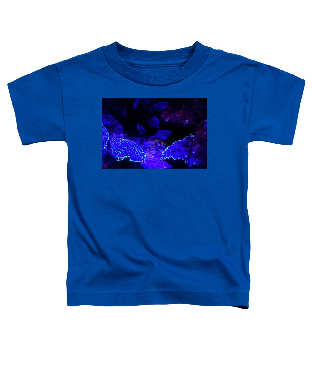 Coral Toddler T-Shirt featuring the photograph Magic Under Water by Miroslava Jurcik