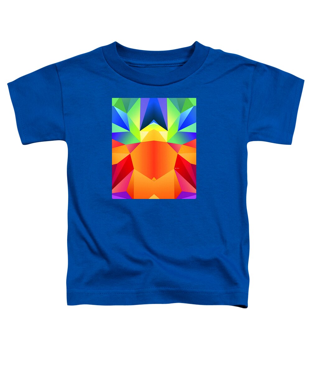 Mandalas Toddler T-Shirt featuring the digital art Mandala 9705 by Rafael Salazar