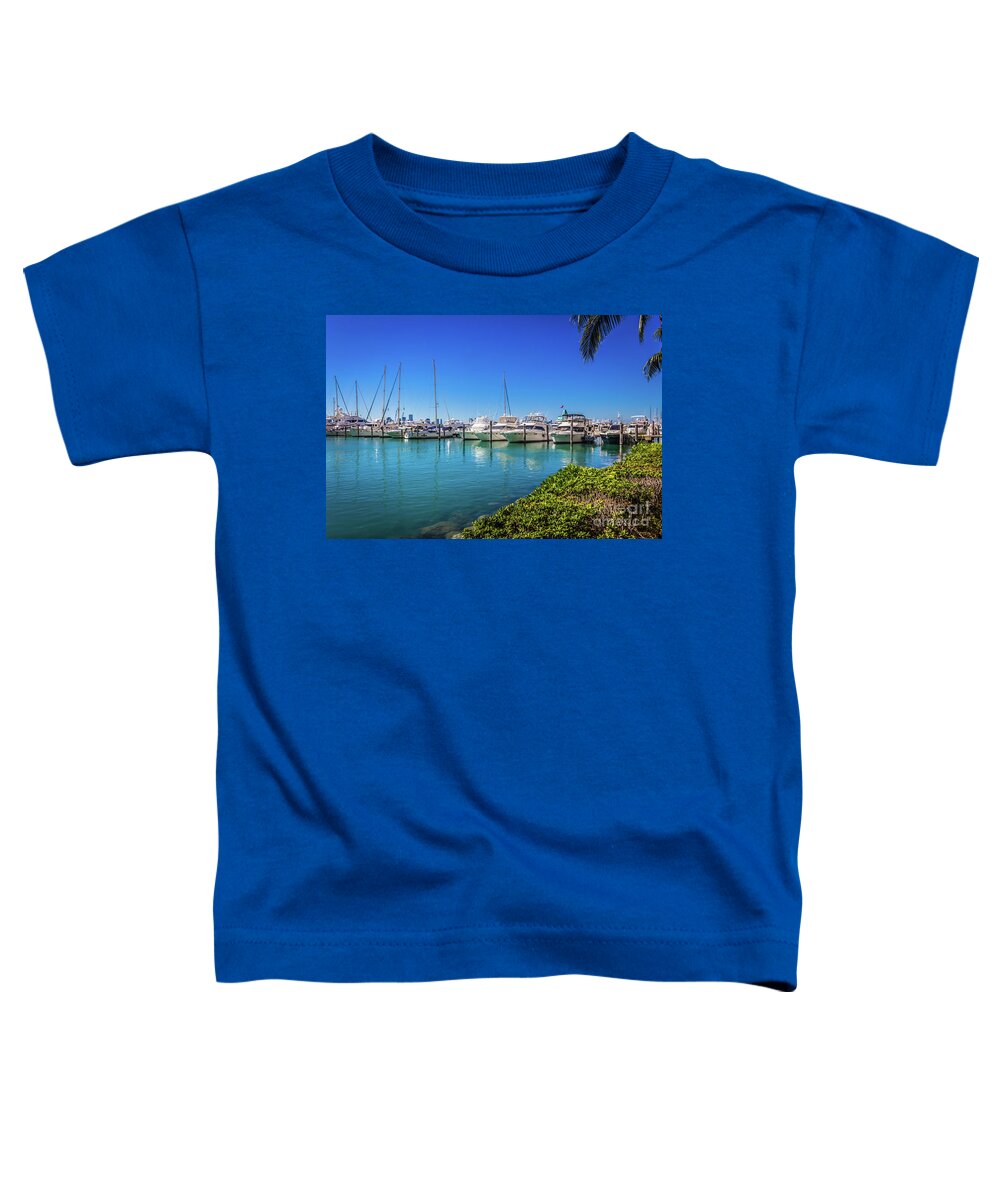 Luxury Yacht Toddler T-Shirt featuring the photograph Luxury Yacht Artwork 4520 by Carlos Diaz