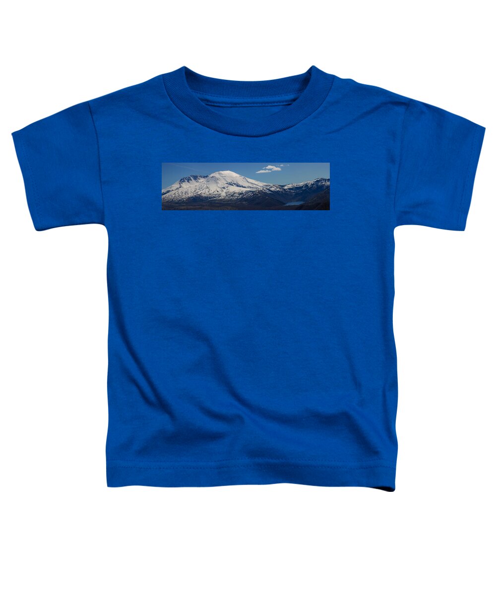 Landscape Toddler T-Shirt featuring the photograph Mount Saint Helens and Castle Lake by Tikvah's Hope