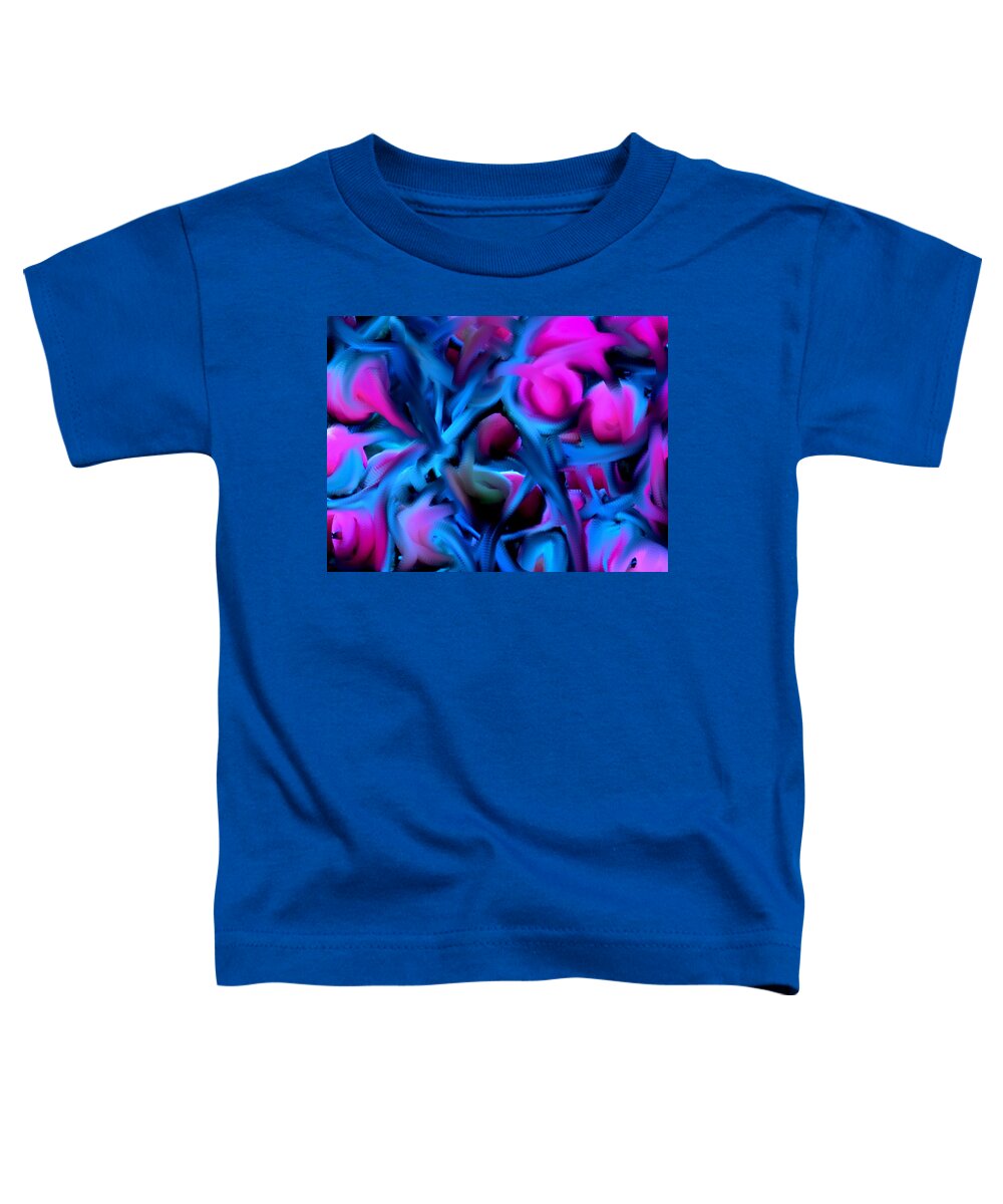 Abstract Toddler T-Shirt featuring the digital art Reality Altered by Ian MacDonald