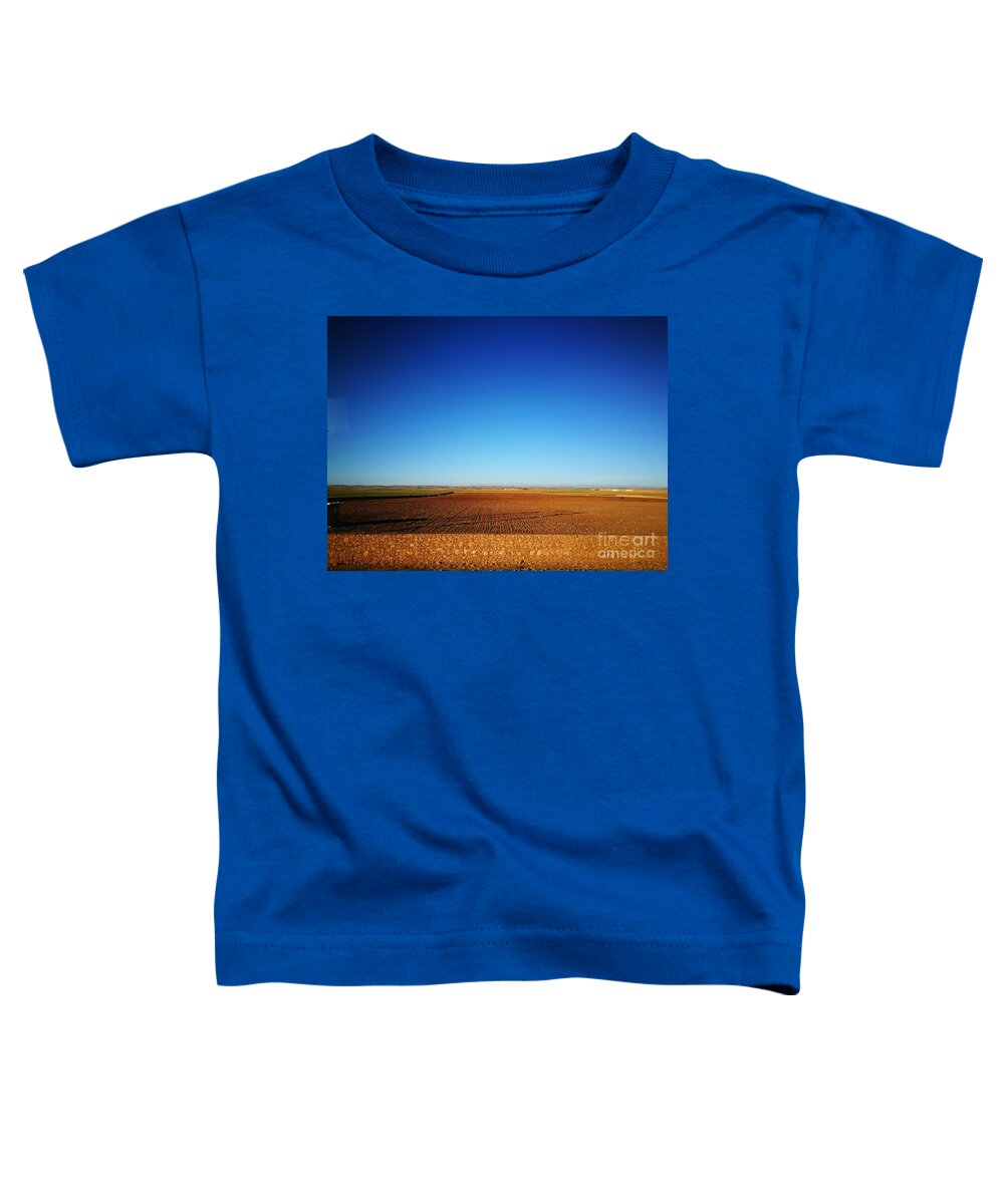 Landscape Toddler T-Shirt featuring the photograph Red soil by Jarek Filipowicz