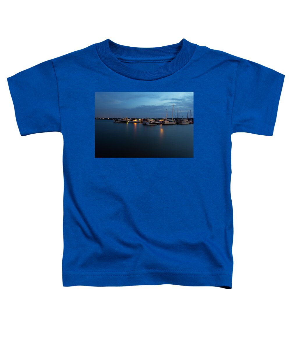 Sunset Toddler T-Shirt featuring the photograph River Sunset 2 by Kenny Thomas