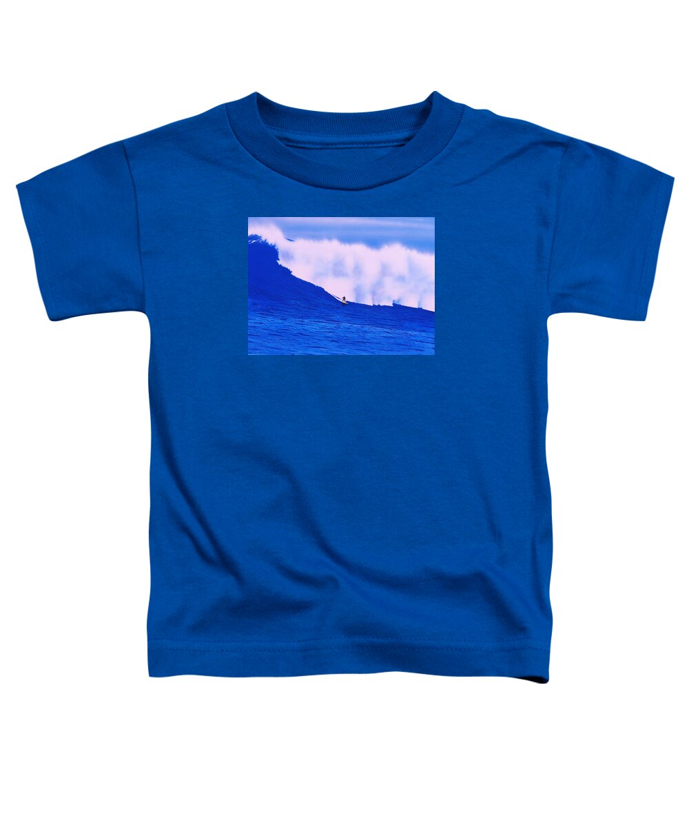Surfing Toddler T-Shirt featuring the painting Cortes Bank 2012 by John Kaelin