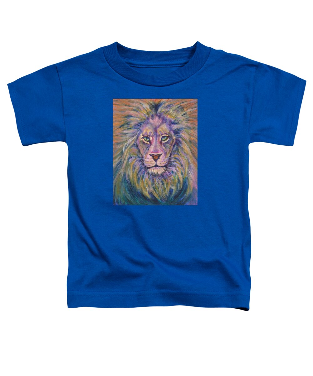 Wildlife Toddler T-Shirt featuring the painting Spoils of the Hunt by Linda Markwardt