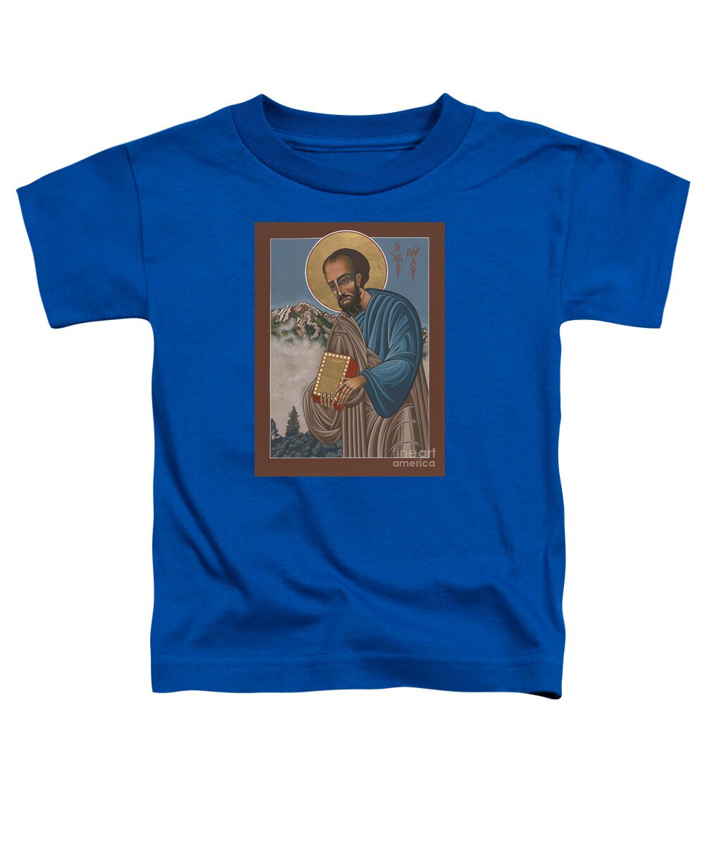 St Paul The Apostle Toddler T-Shirt featuring the painting St Paul the Apostle 196 by William Hart McNichols