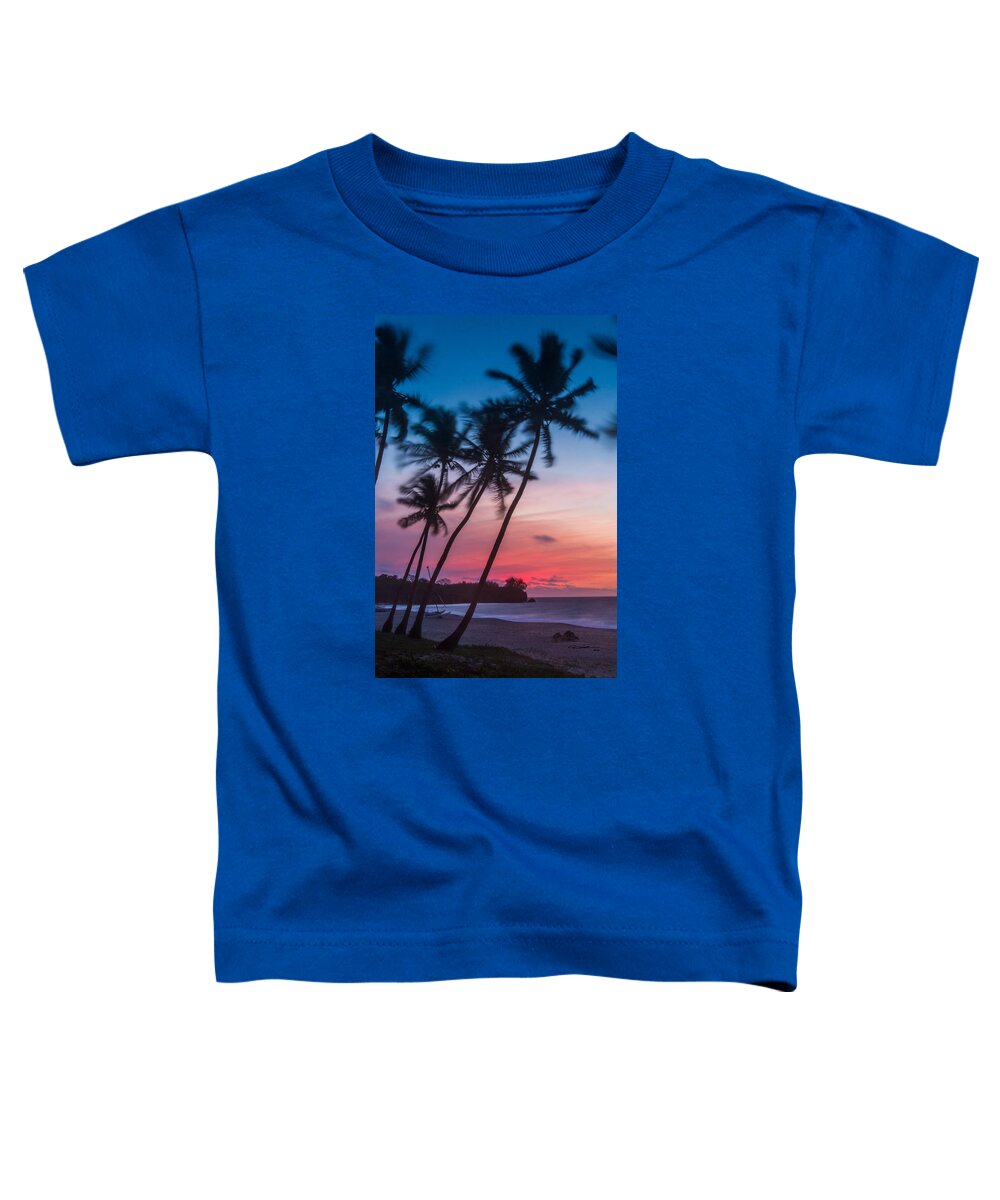  Toddler T-Shirt featuring the photograph Sunset in Paradise - signed by Alex Lapidus