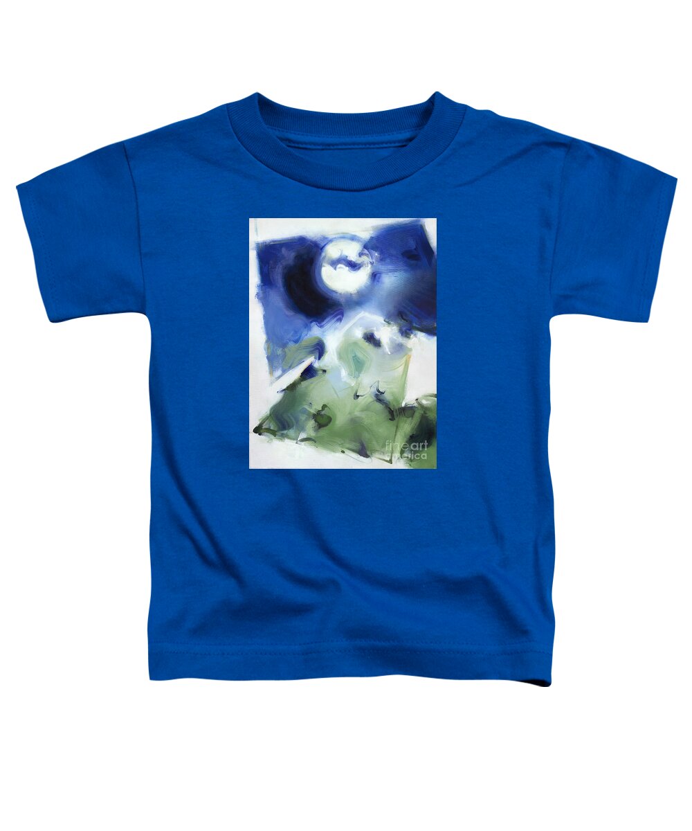 Blues Toddler T-Shirt featuring the painting The Keys of Life - Desire by Ritchard Rodriguez
