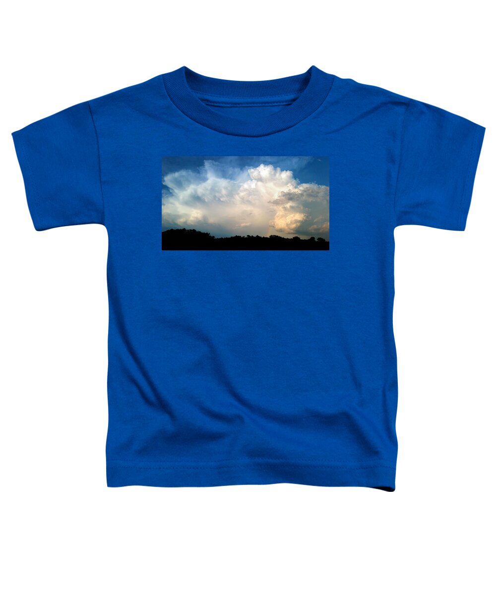 Storm Toddler T-Shirt featuring the photograph The Perfect Storm by Ally White