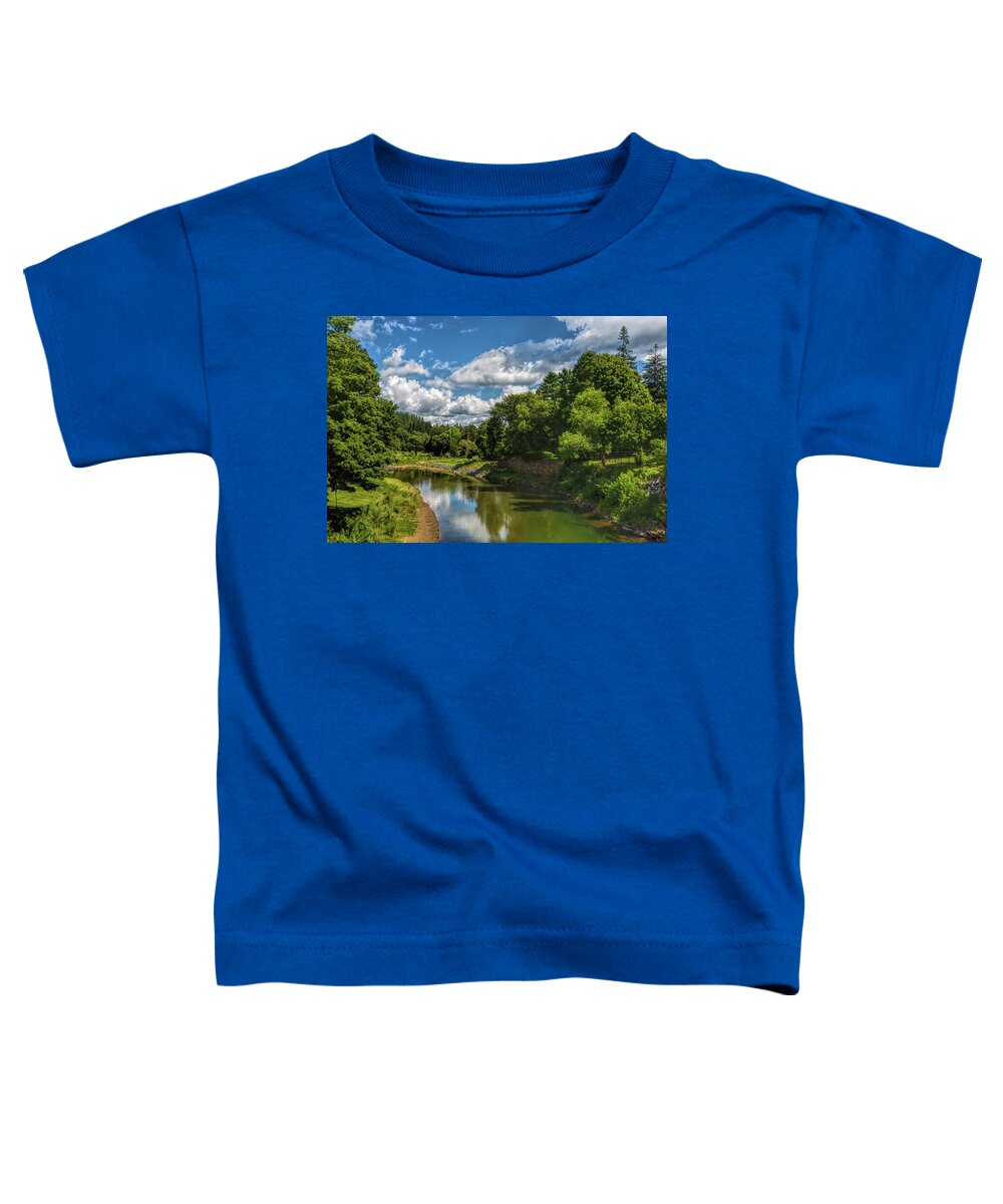John Bailey Toddler T-Shirt featuring the photograph Tranquil Vermont by John M Bailey