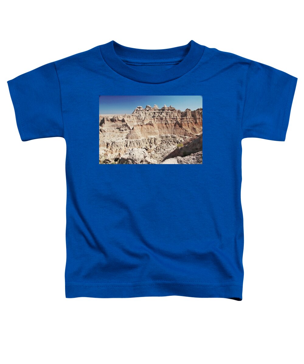 Badlands Toddler T-Shirt featuring the photograph Badlands #3 by Susan Jensen