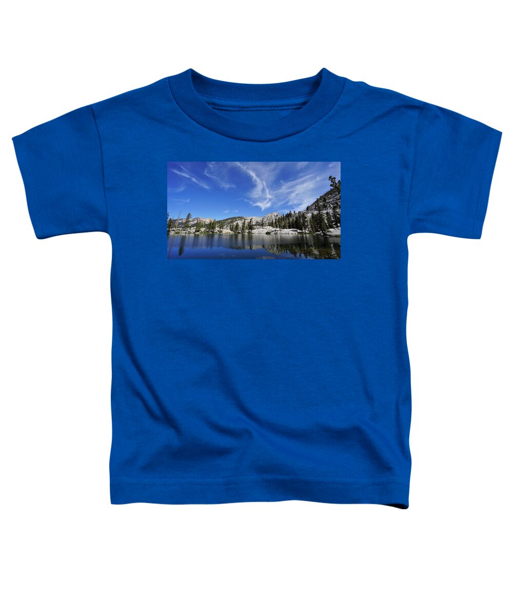 Aster Lake Toddler T-Shirt featuring the photograph Aster Lake Sequoia National Park by Brett Harvey