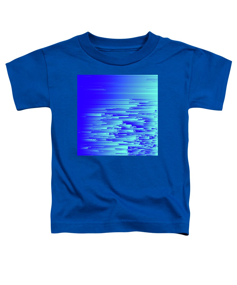Glitch Toddler T-Shirt featuring the digital art Just Passing Through by Jennifer Walsh