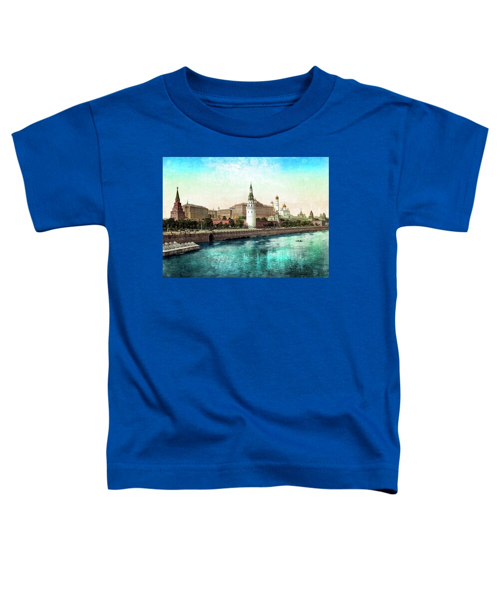 Russia Toddler T-Shirt featuring the photograph Moscow 1895 by Carlos Diaz