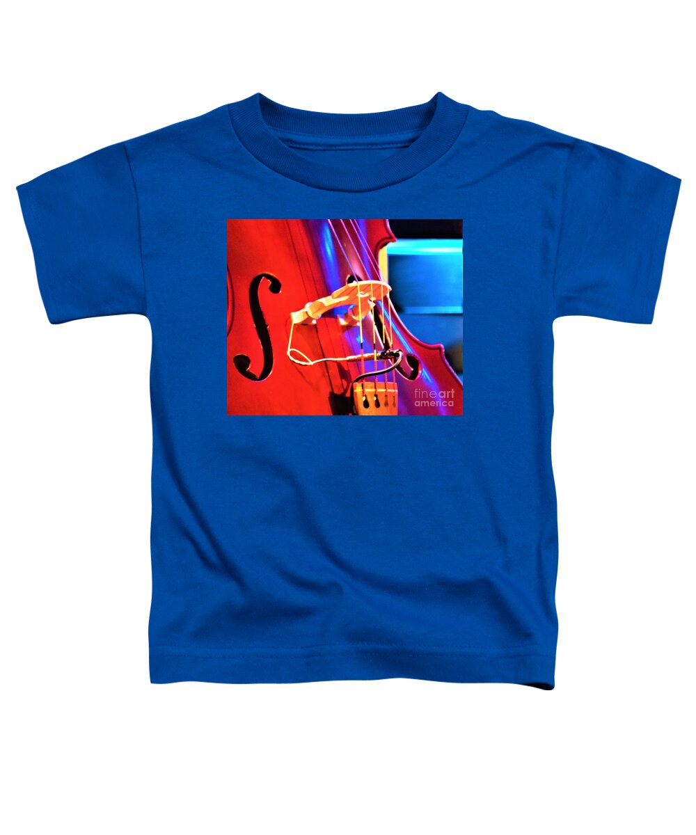 Musical Instrument Toddler T-Shirt featuring the photograph Play me some Music by Merle Grenz