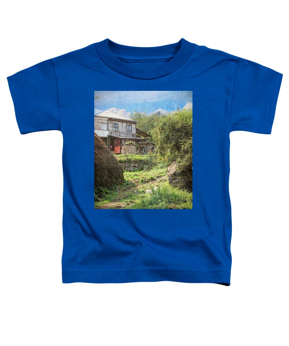 Villages Toddler T-Shirt featuring the photograph Village House by Bearj B Photo Art