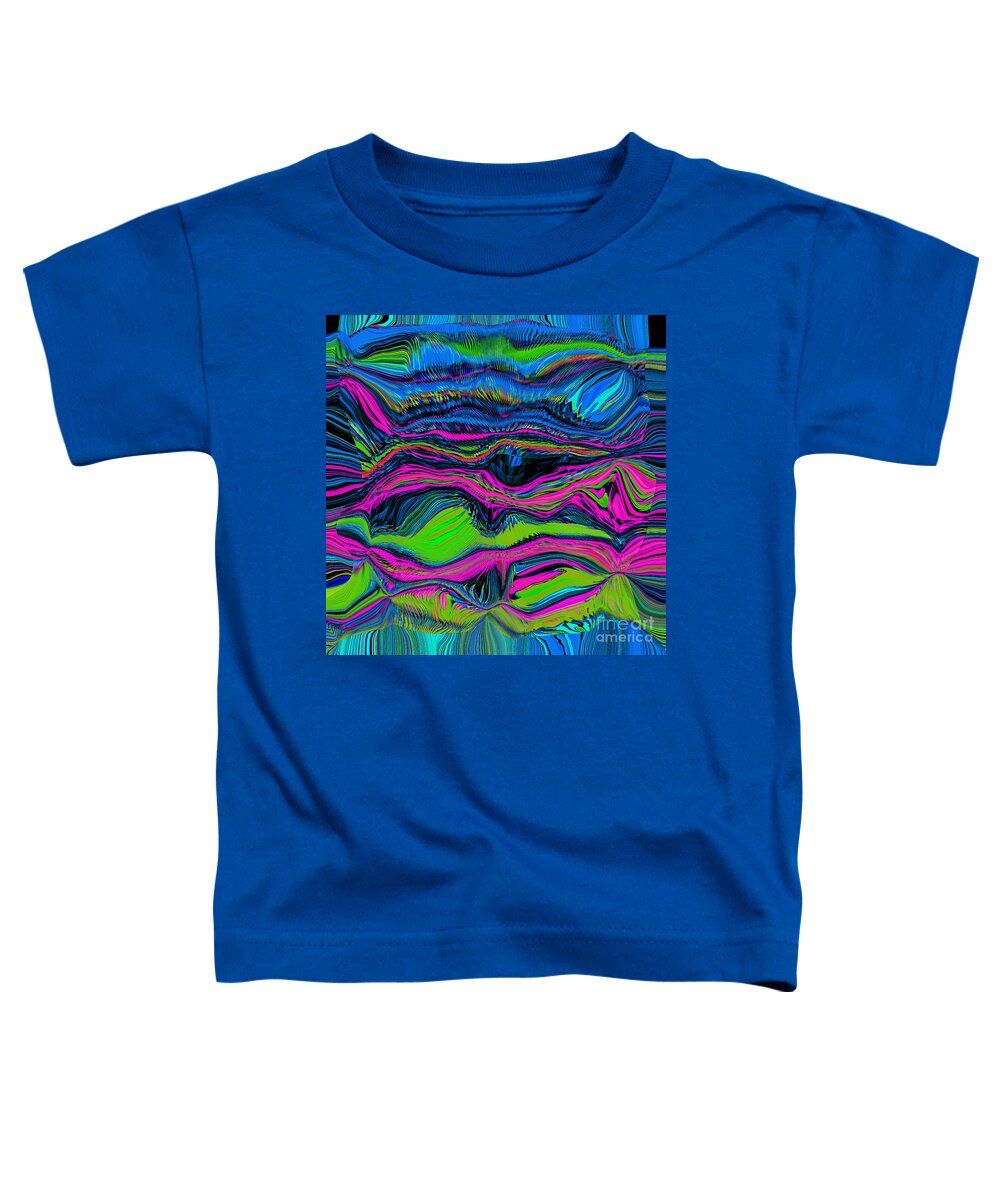 Abstract Toddler T-Shirt featuring the photograph Zapped by Sandy Moulder