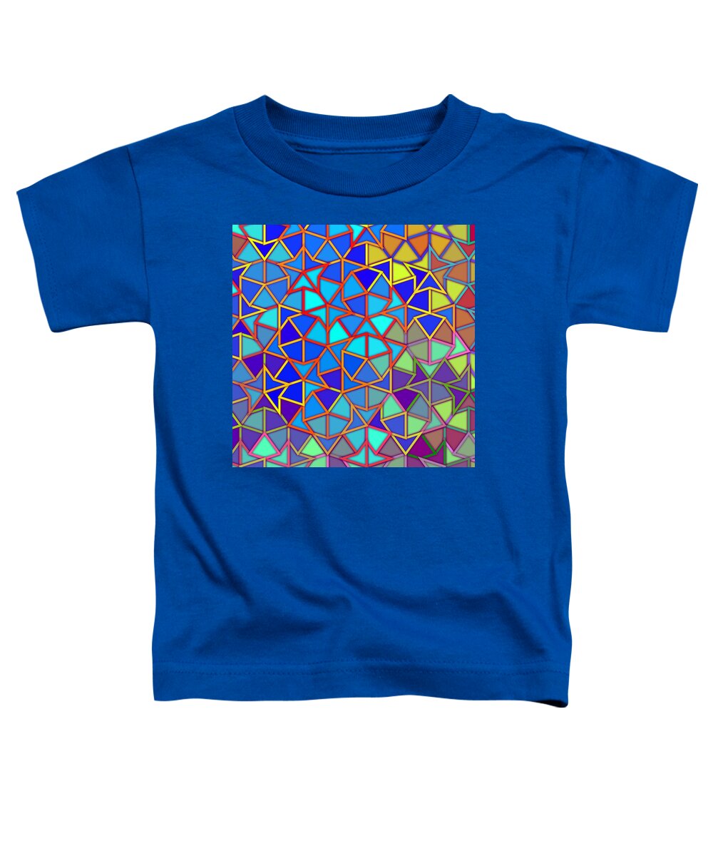 Abstract Toddler T-Shirt featuring the digital art Pattern 13 #1 by Marko Sabotin