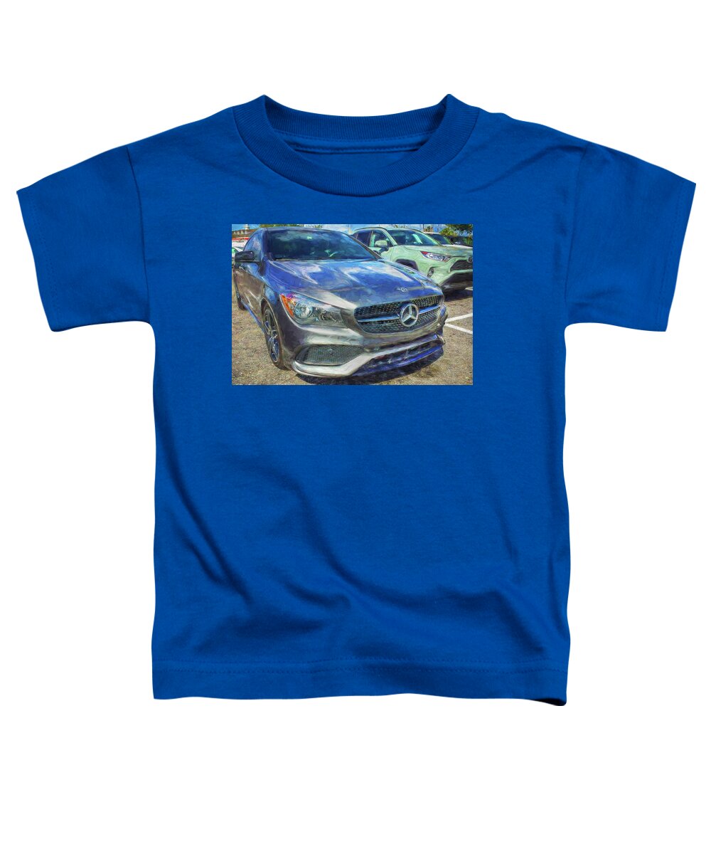 2016 Mercedes Cla 250 Sport Toddler T-Shirt featuring the photograph 2016 Mercedes CLA 250 Sport X101 by Rich Franco