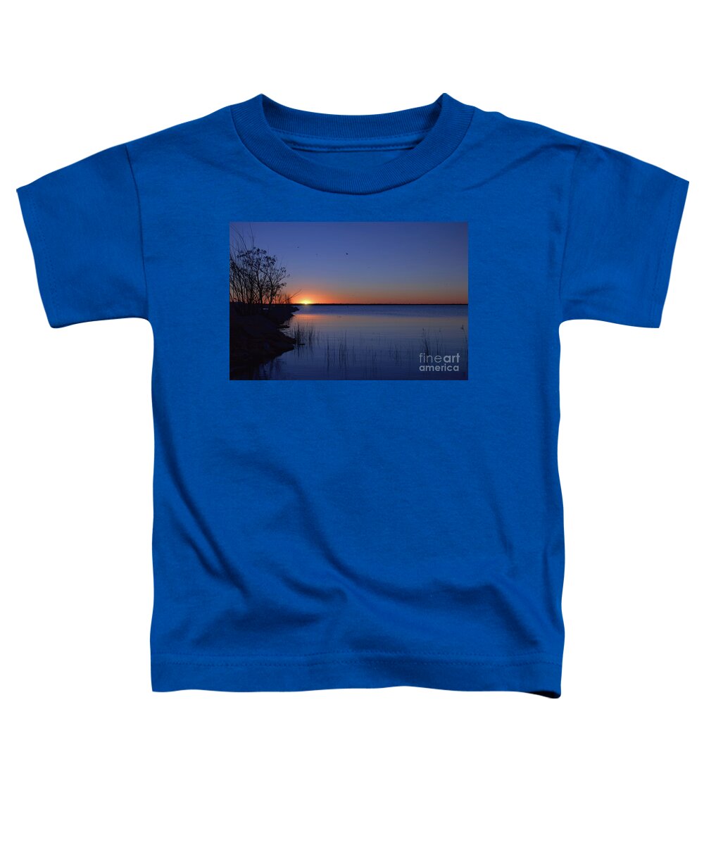 Sunrise Toddler T-Shirt featuring the photograph A Piece of My Soul by Diana Mary Sharpton