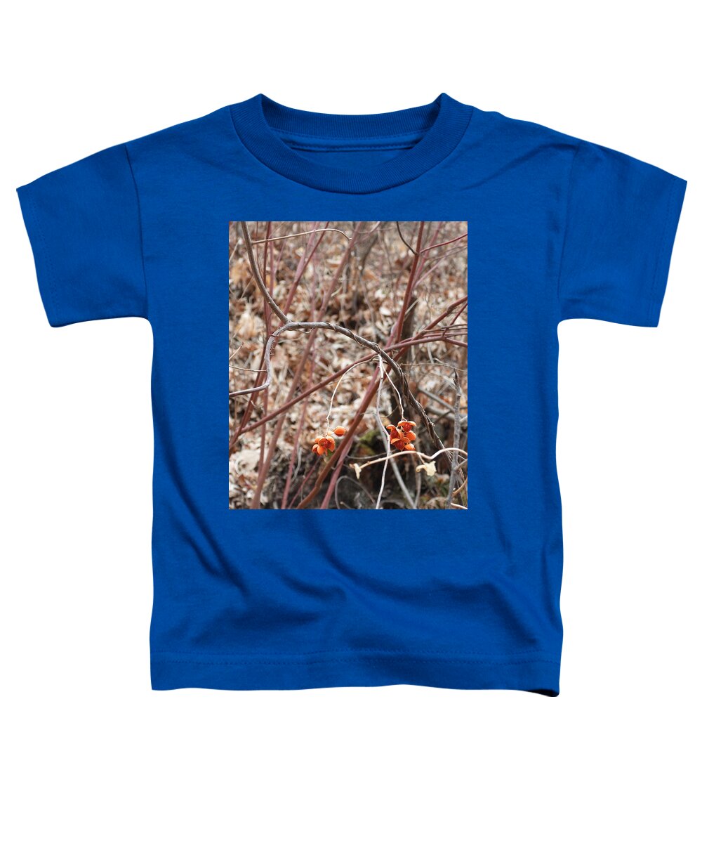 Bitter Sweet Toddler T-Shirt featuring the photograph Bitter Sweet Blossoms by Amanda R Wright