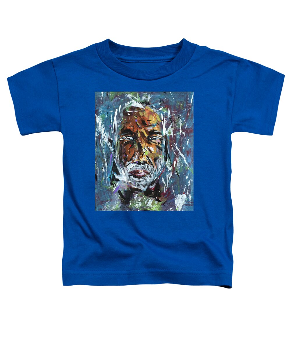 Man Toddler T-Shirt featuring the painting Chaos by Mark Ross
