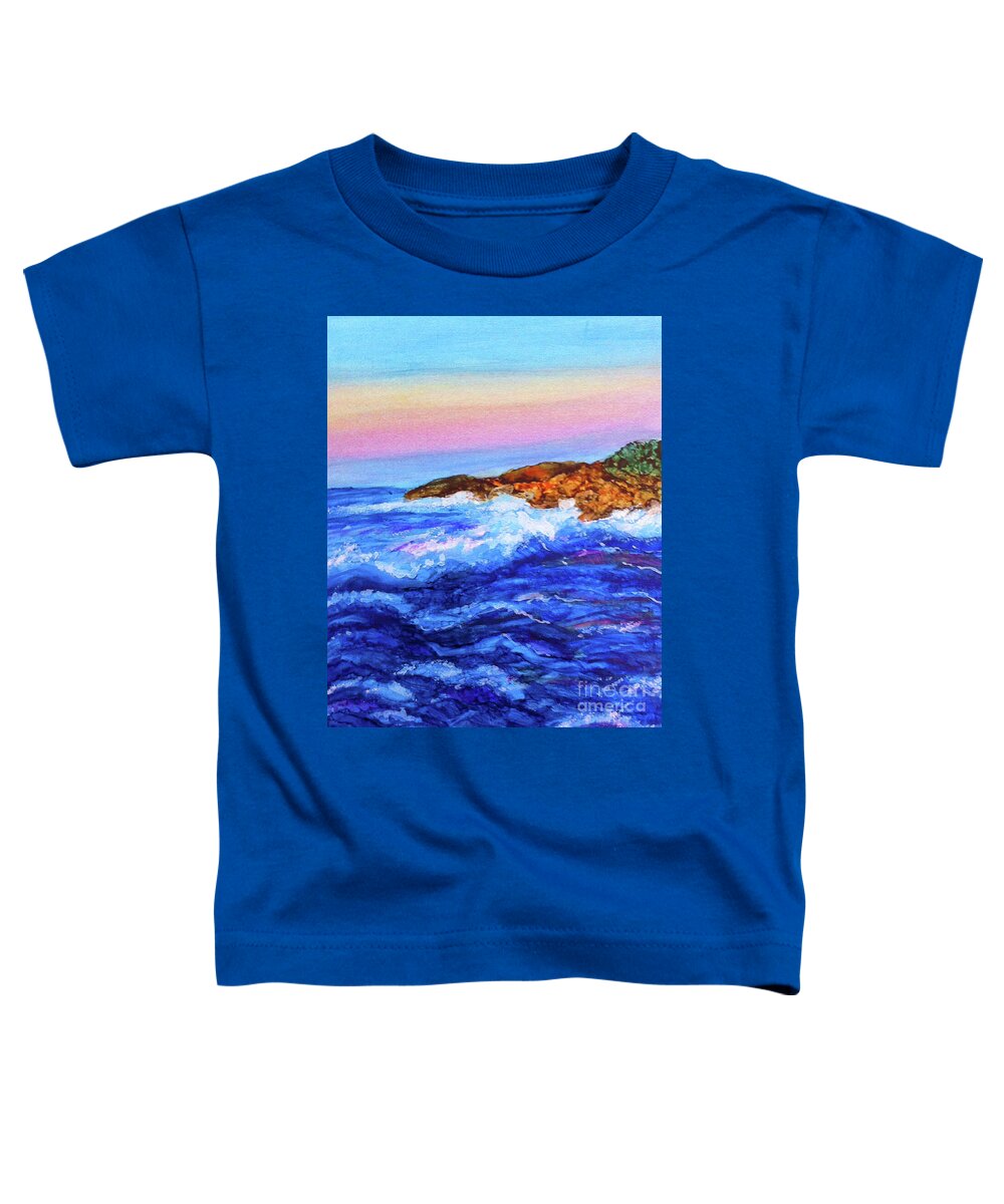 Coastline Toddler T-Shirt featuring the photograph Costa Rica by Eunice Warfel