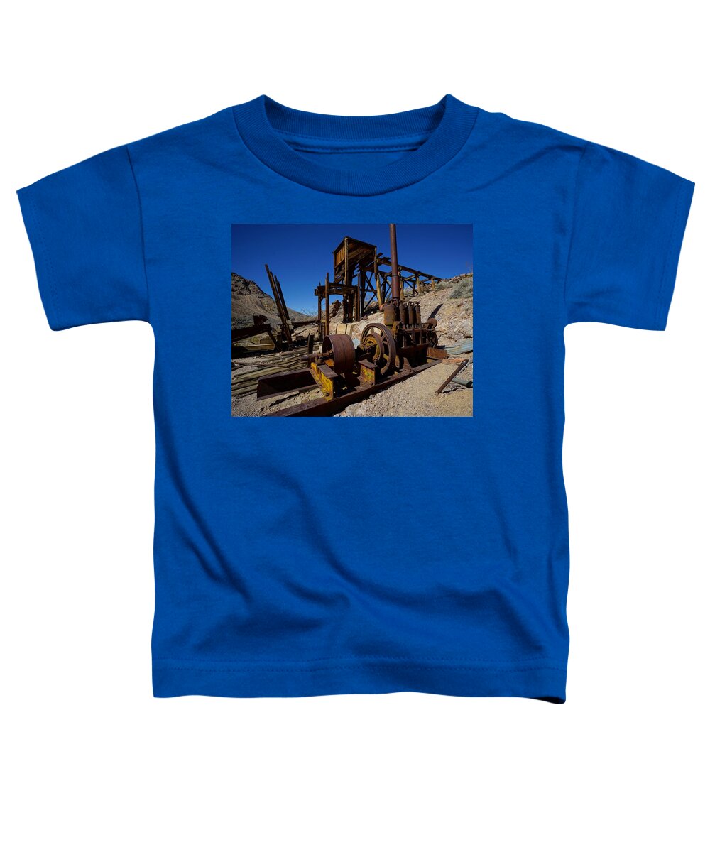Death Valley Toddler T-Shirt featuring the photograph Death Valley Industry by Brett Harvey