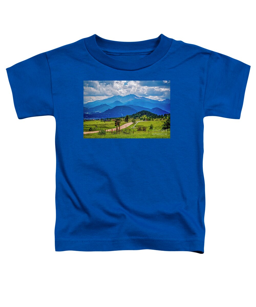 Jon Burch Toddler T-Shirt featuring the photograph Estes Valley by Jon Burch Photography