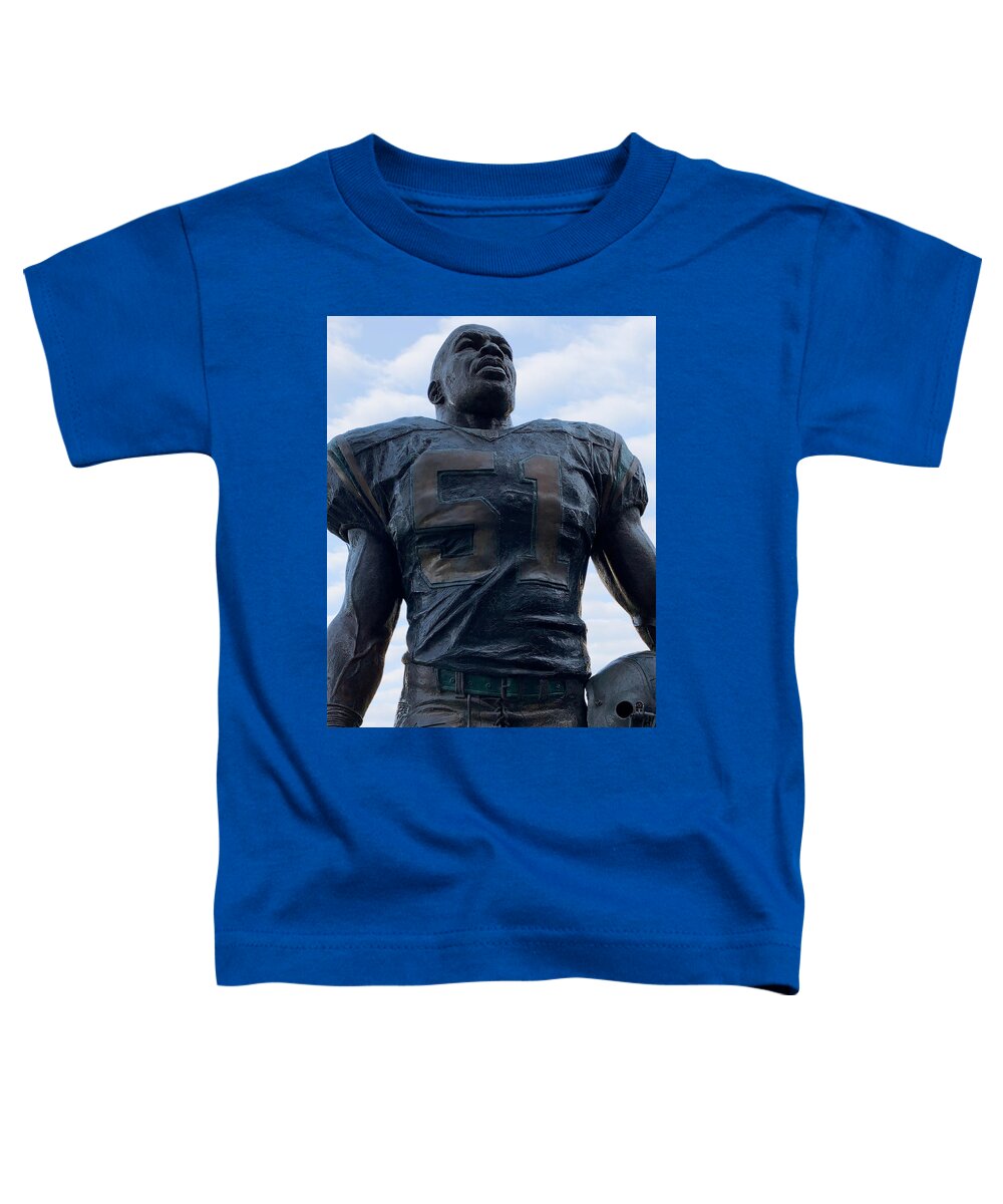 Sam Mills Toddler T-Shirt featuring the photograph Keep Pounding by Lee Darnell