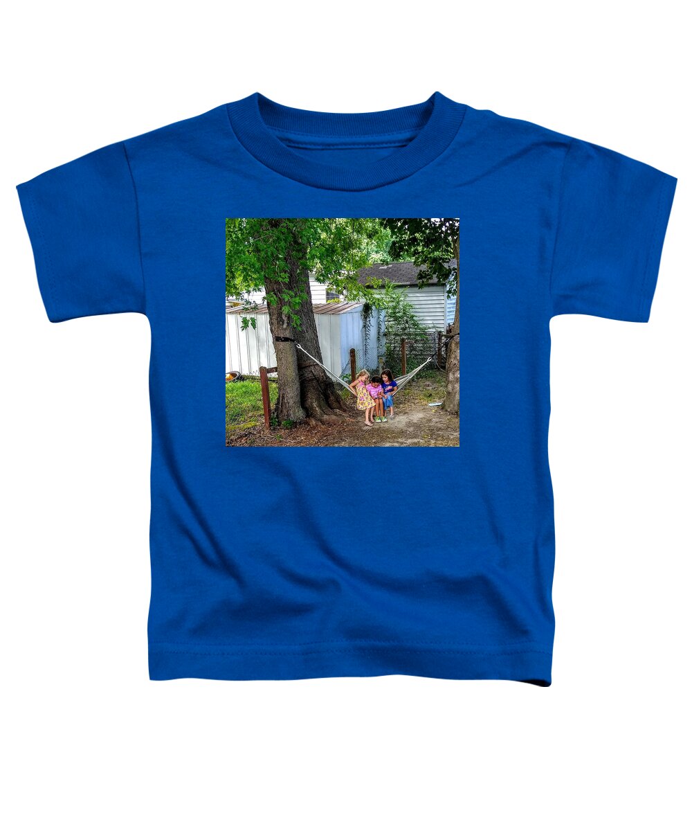 Memories Of Childhood Toddler T-Shirt featuring the photograph Lazy Summer Days by Suzanne Berthier