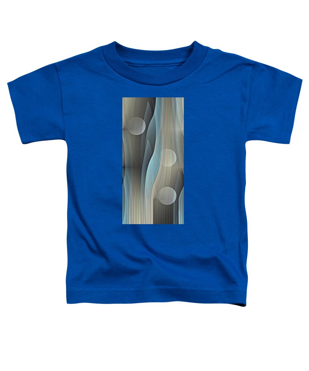 Fluid Toddler T-Shirt featuring the digital art Macro Effervescence by David Manlove