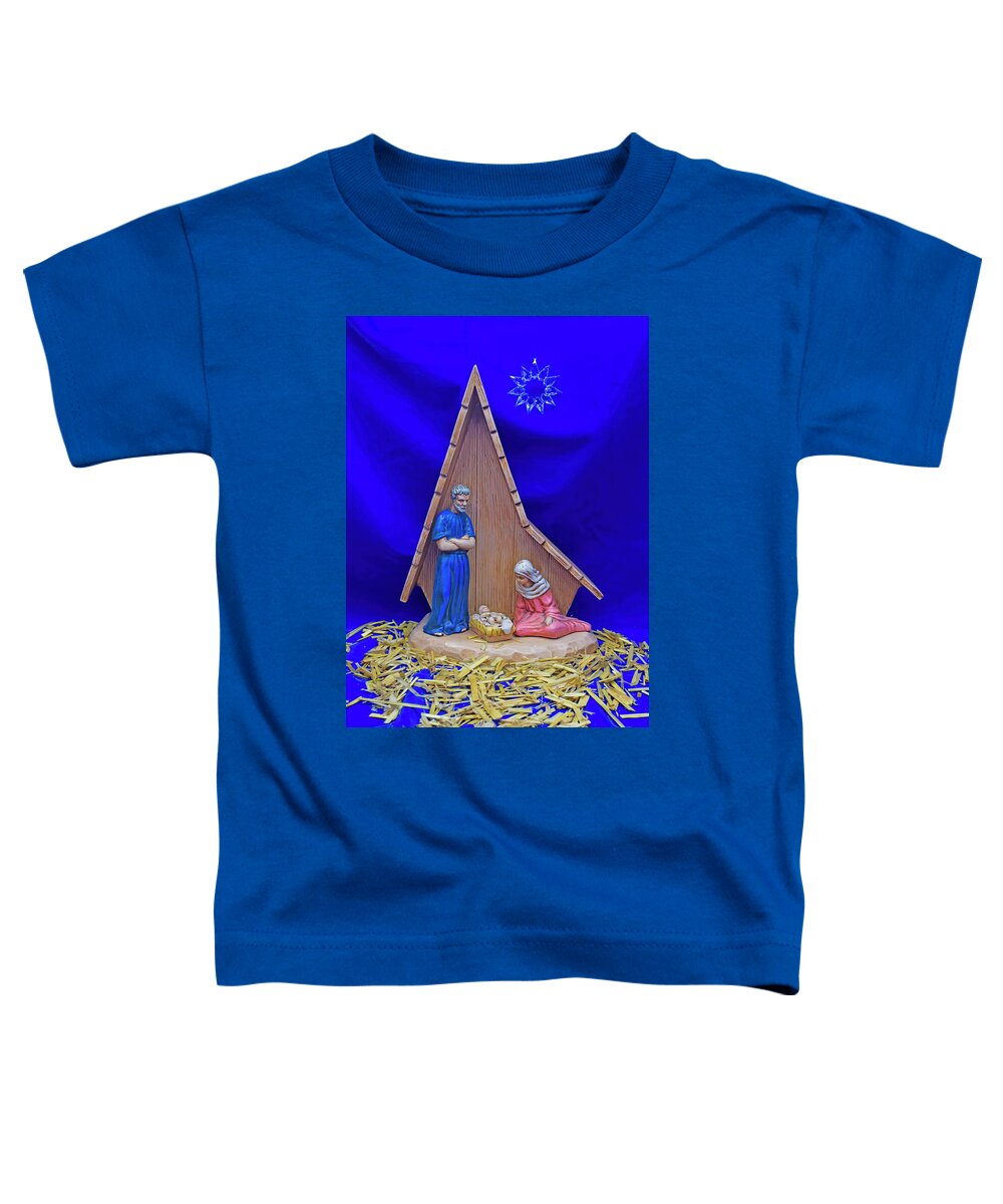 Christmas Toddler T-Shirt featuring the photograph O Holy Night by Alana Thrower