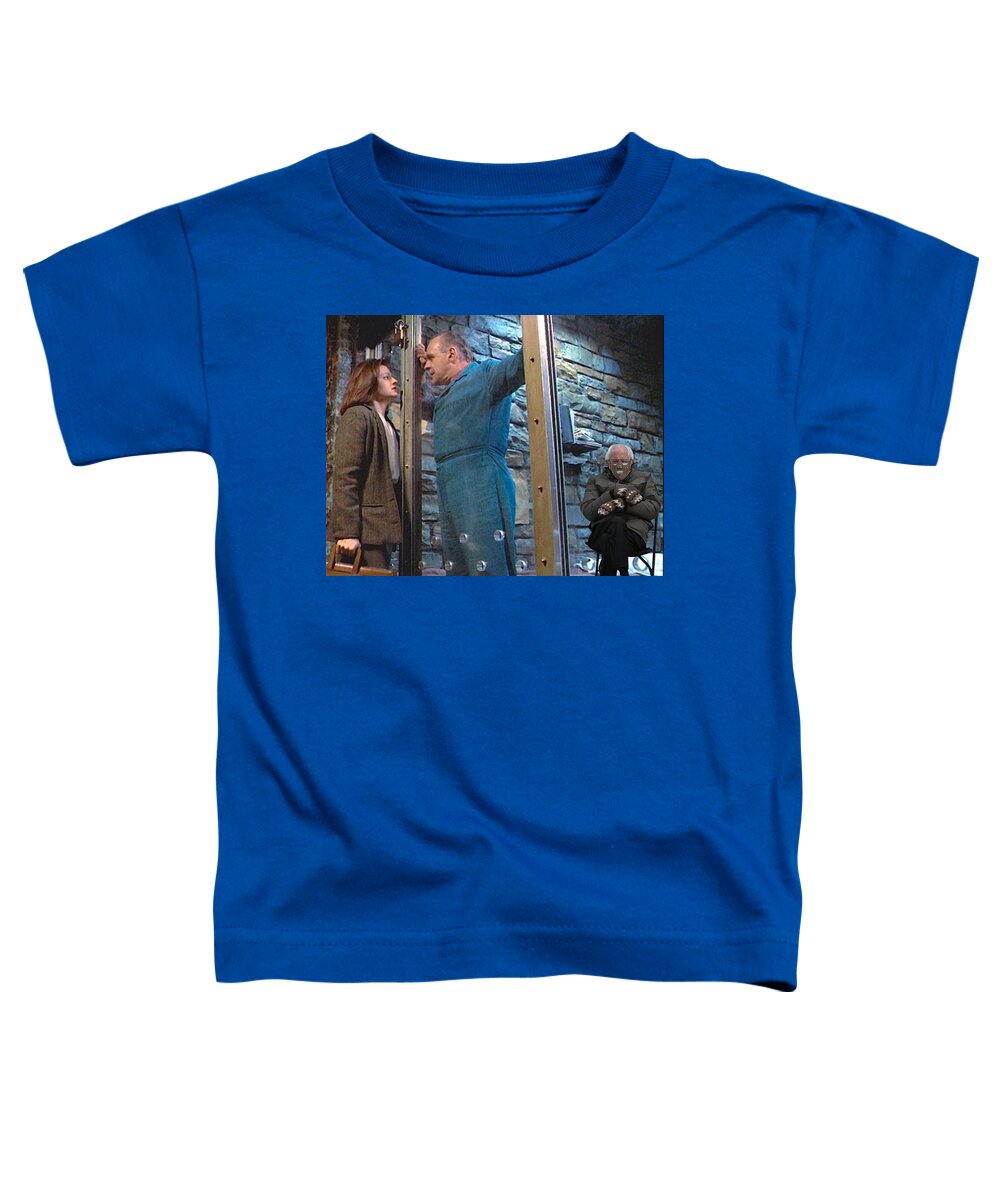 Bernie Toddler T-Shirt featuring the photograph Please Join Us for Dinner Clarice by Lee Darnell