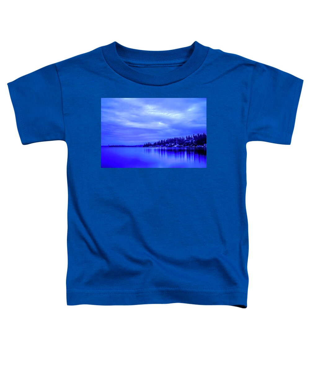 Blue Hour Toddler T-Shirt featuring the photograph The Blue Hour by Anamar Pictures