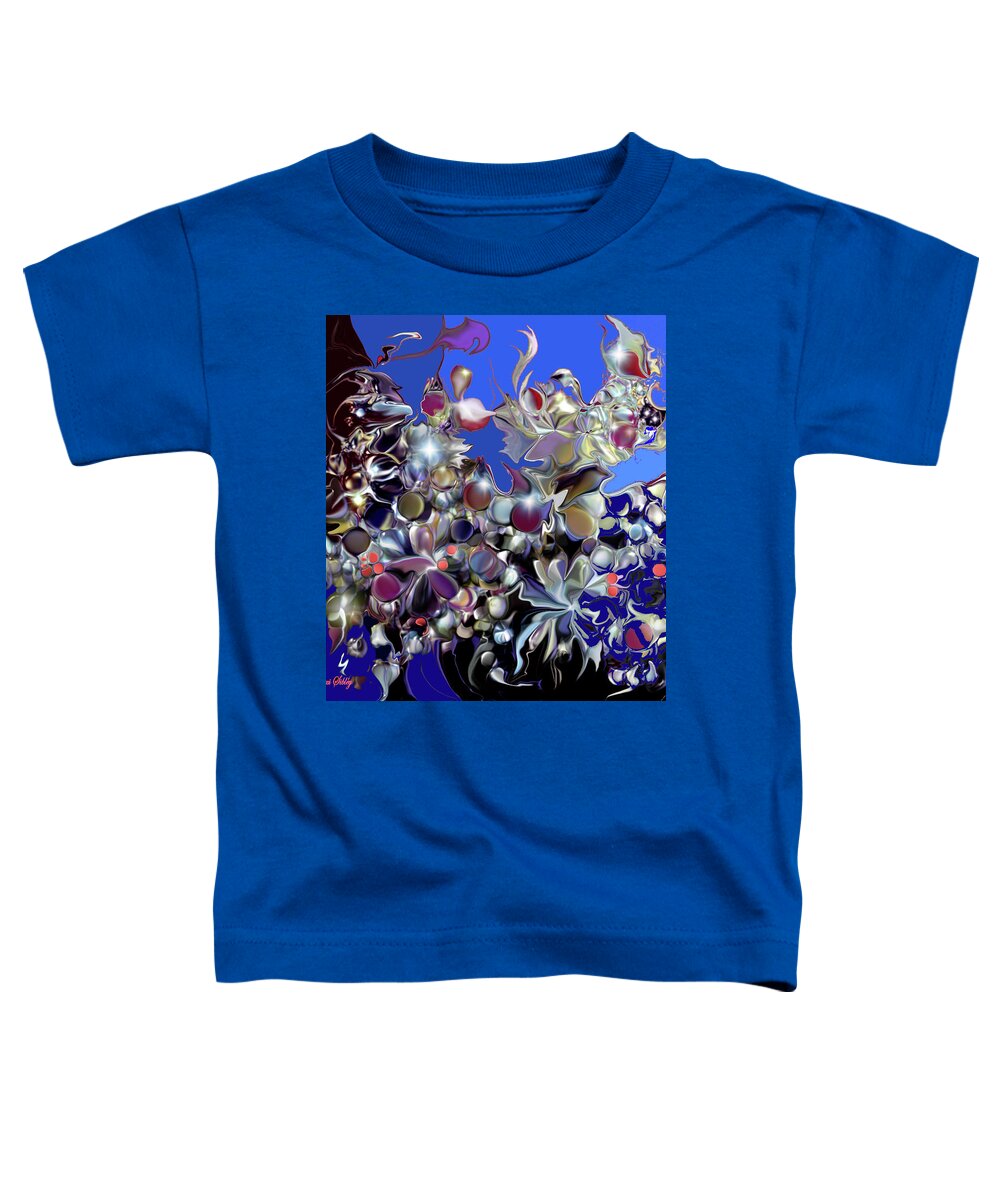 Digital Toddler T-Shirt featuring the digital art The Boot by Loxi Sibley