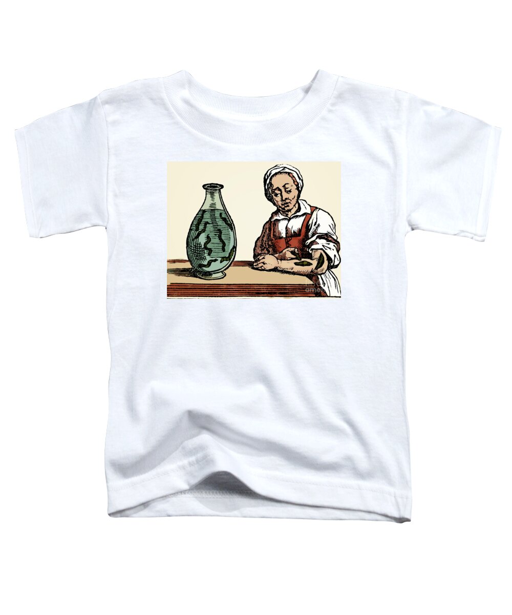 Medical Toddler T-Shirt featuring the photograph Bloodletting Leech Method #2 by Science Source