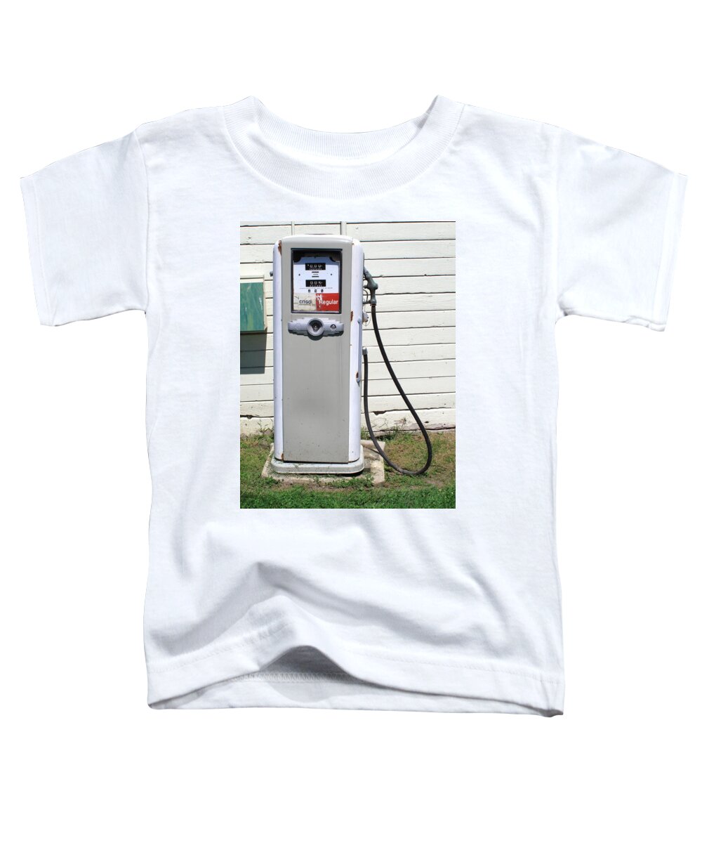 Agriculture Toddler T-Shirt featuring the photograph Gas Pump #1 by Frank Romeo