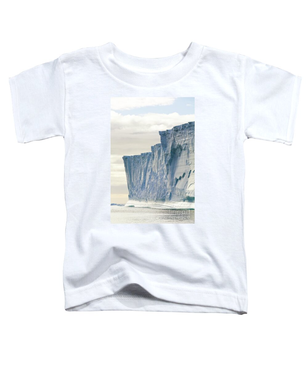 00346005 Toddler T-Shirt featuring the photograph Massive Iceberg South Georgia by Yva Momatiuk John Eastcott
