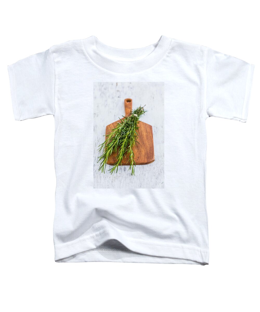 Alternative Therapy Toddler T-Shirt featuring the photograph Rosemary #1 by Voisin/Phanie