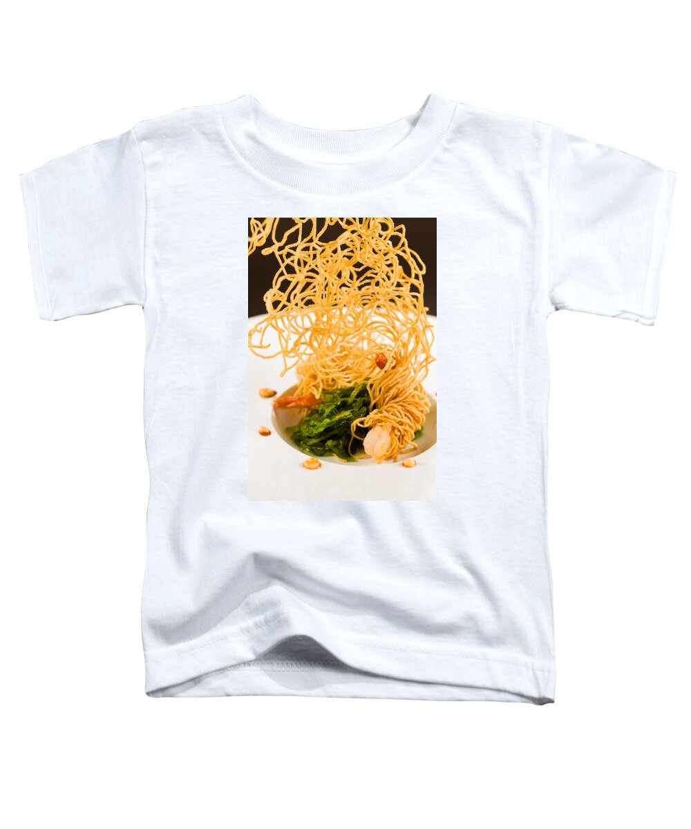 Asian Toddler T-Shirt featuring the photograph Shrimp Tempura #1 by Raul Rodriguez