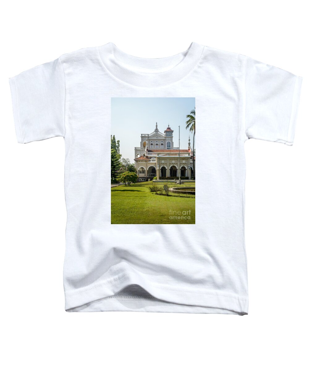 Palace Toddler T-Shirt featuring the photograph The Aga khan palace #1 by Kiran Joshi